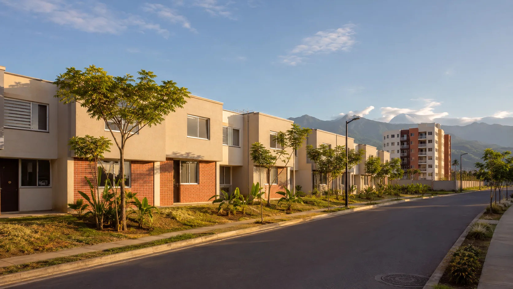 Render del proyecto Urbanización Brisas del Valle