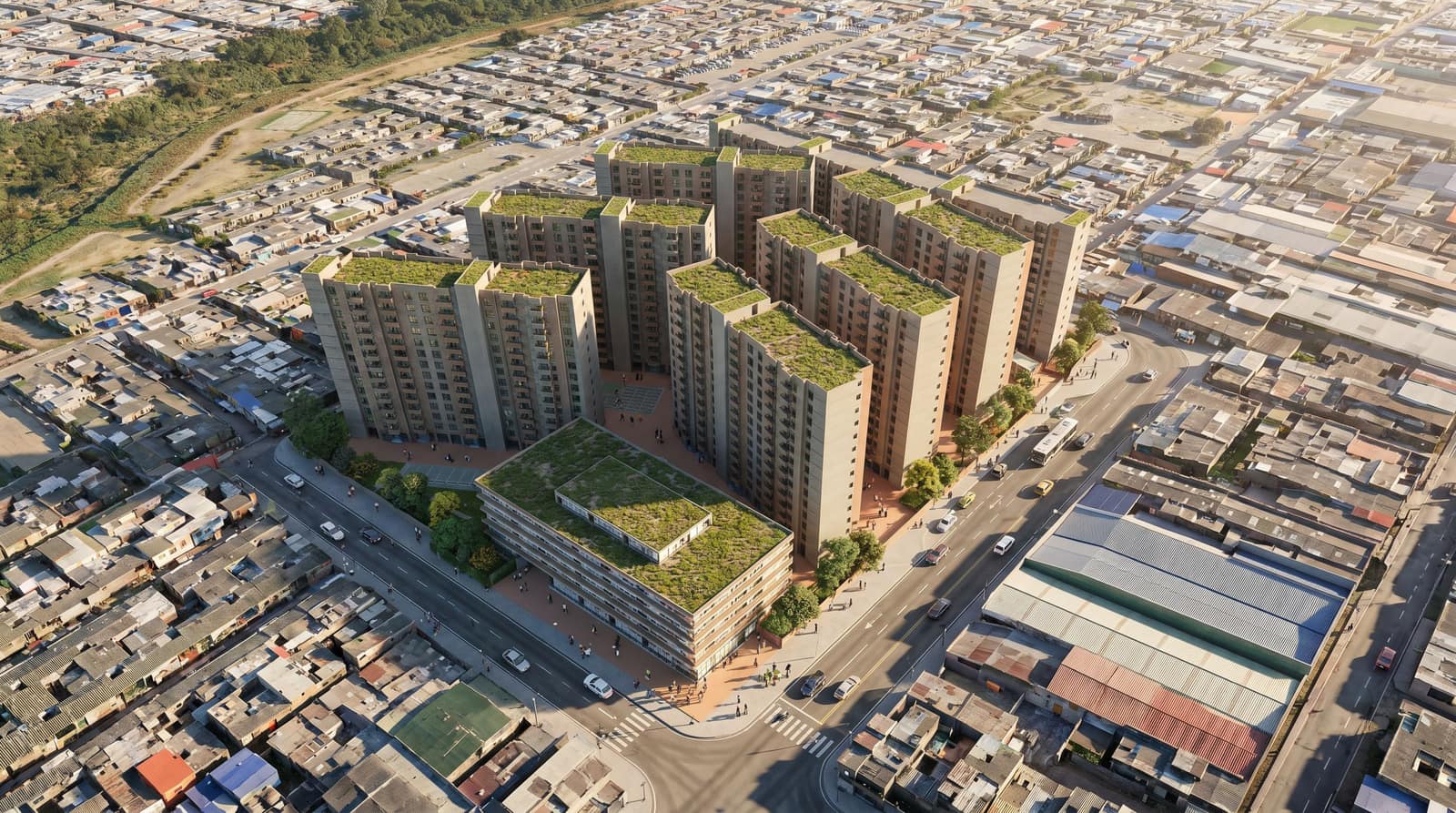 Render del proyecto Proyecto VIS Compartir